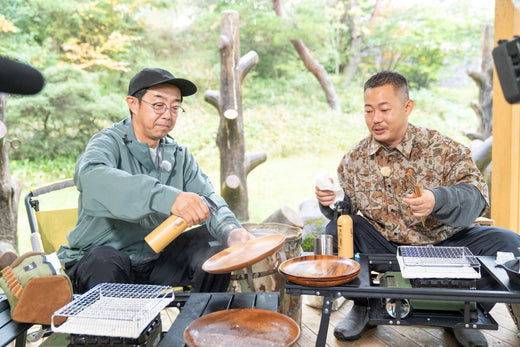 ハピキャンで紹介いただきました！「おぎやはぎ流ずぼらキャンプ」